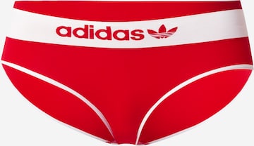 Slip ADIDAS ORIGINALS en rouge : devant