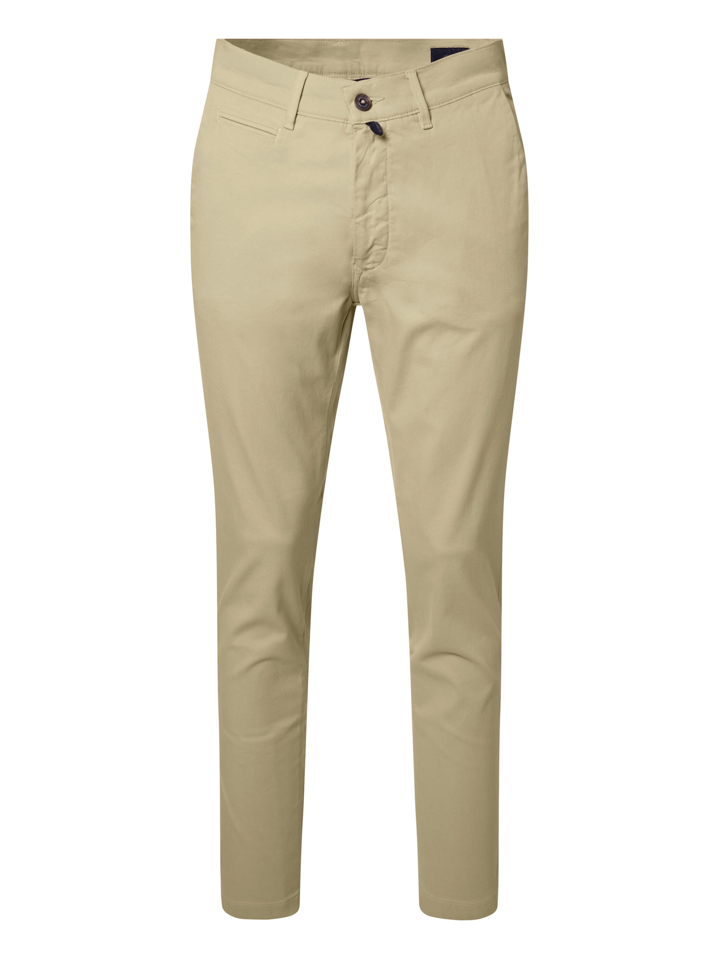 Regular Pantalon chino 'Castres' PIERRE CARDIN en beige : devant