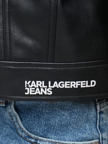 Geacă de primăvară-toamnă de la KARL LAGERFELD JEANS pe negru