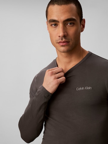 Pyjama long Calvin Klein en gris