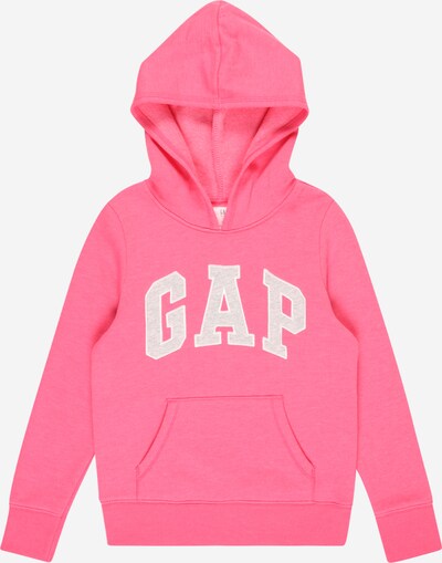 GAP Sweat-shirt en gris chiné / rose clair / blanc, Vue avec produit