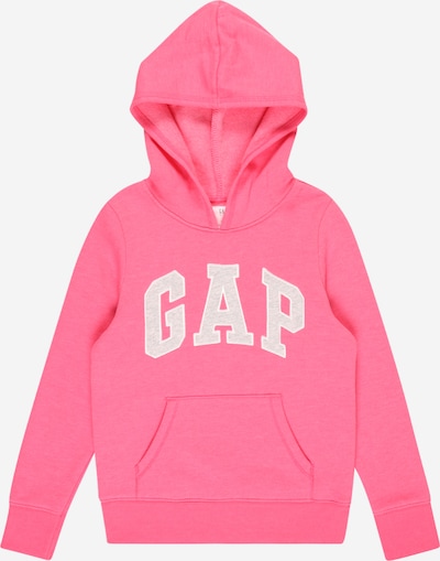 GAP Sweatshirt i gråmelert / lyserosa / hvit, Produktvisning