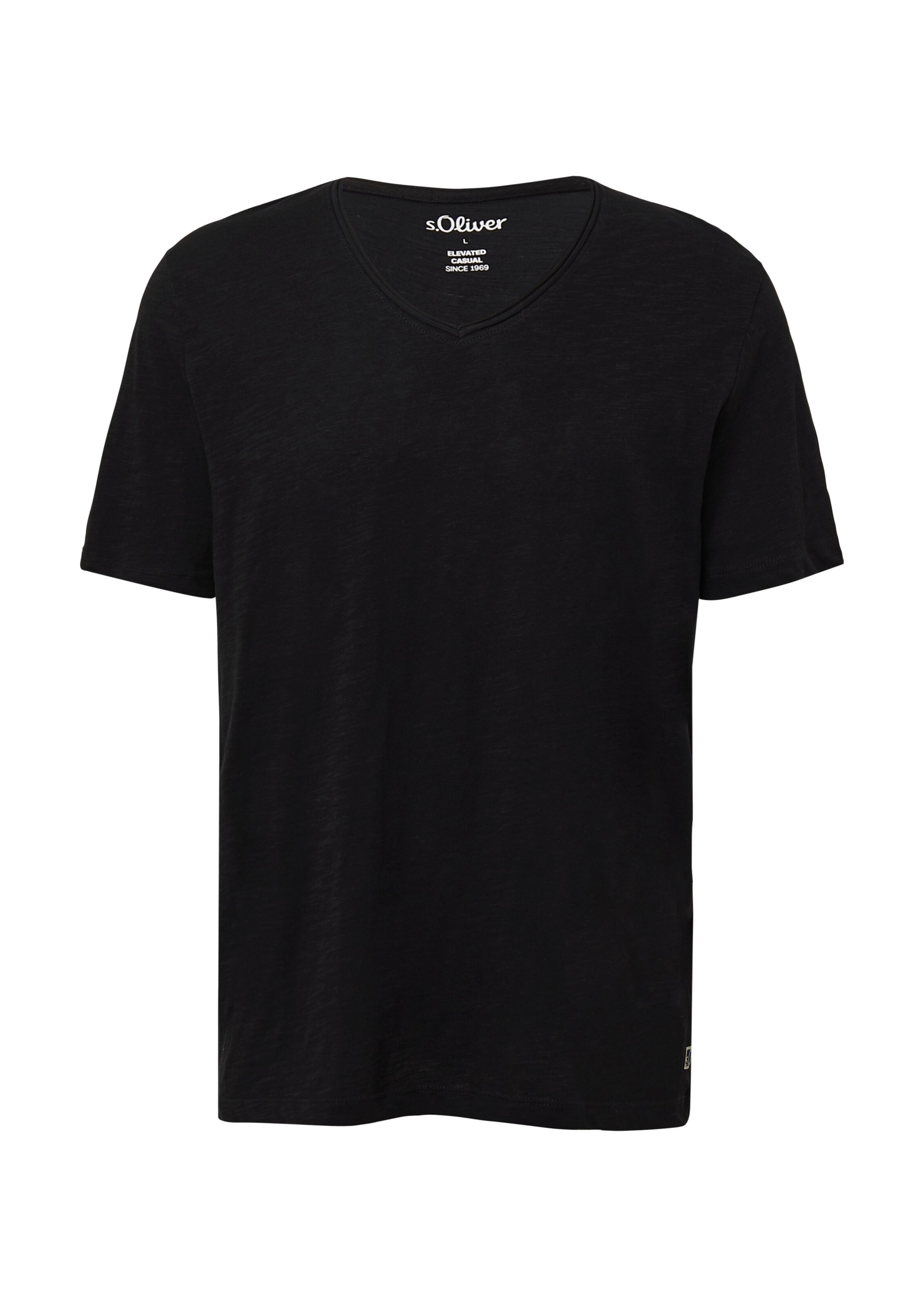 T-Shirt s.Oliver en noir : devant