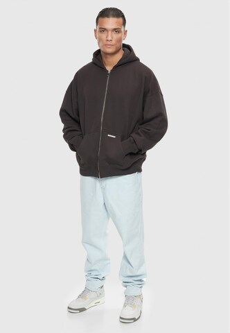 Dropsize Sweat jacket 'Bazix Republiq' in Black