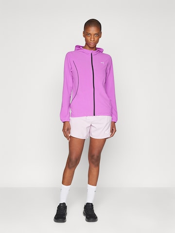 purpurinė PUMA Sportinė striukė 'RUN VELOCITY'
