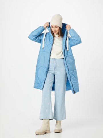 MORE & MORE Zimní kabát – modrá