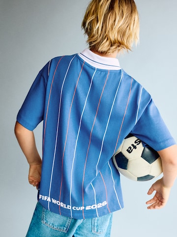 MANGO KIDS Тениска 'FIFAFRA' в синьо