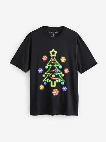 Next Bluser & t-shirts 'Weihnachts-Neon' i sort