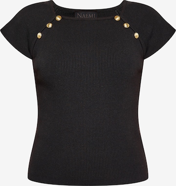 NAEMI Shirt in Black: front