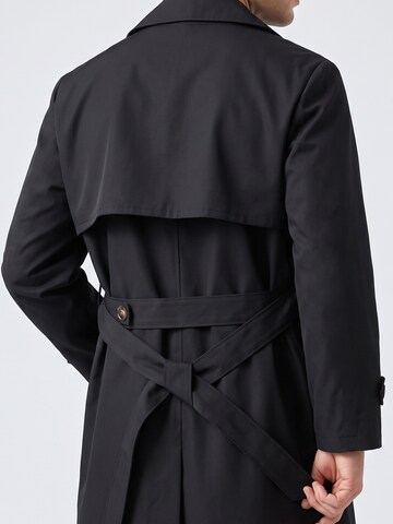 ALLTHEMEN Between-Seasons Coat 'Würde' in Black