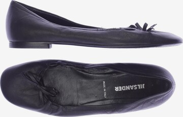 JIL SANDER Flats & Loafers in 37,5 in Black: front