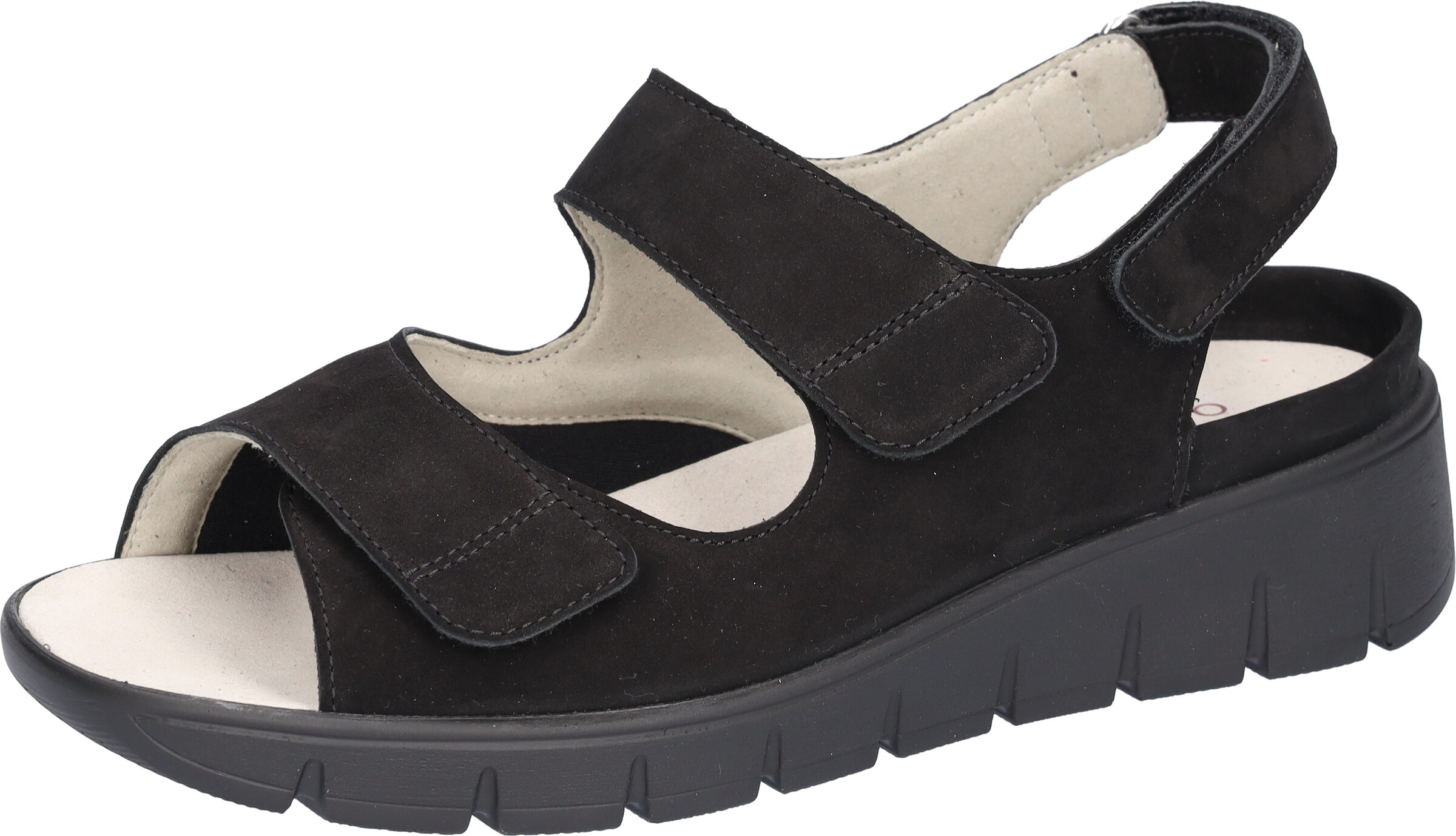 WALDLÄUFER Sandale in schwarz, Produktansicht