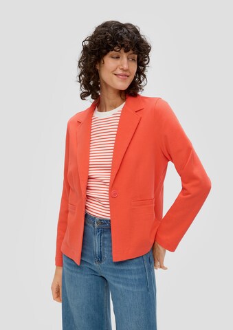 s.Oliver Blazer in Orange: Vorderseite
