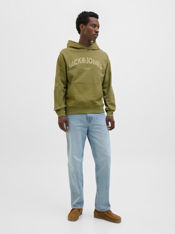 JACK & JONES Sweatshirt i grøn
