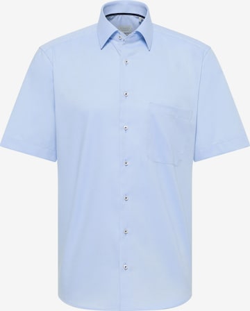 ETERNA Comfort Fit Hemd in Blau: Vorderseite