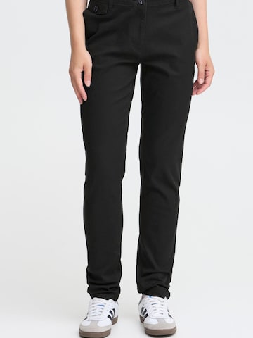 Oxmo - Regular Calças chino 'OXIben' em preto: frente