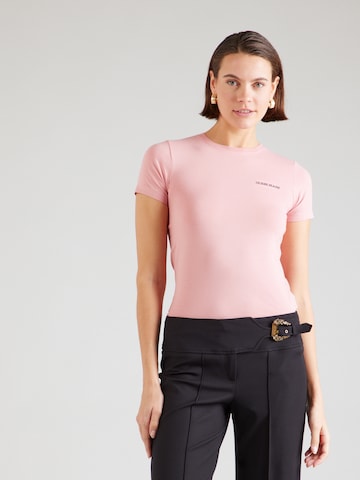 GUESS JEANS Shirt in Roze: voorkant