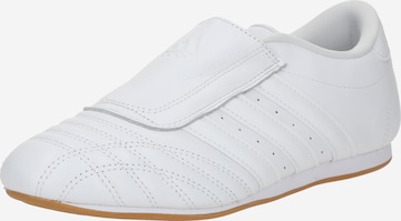 balta ADIDAS ORIGINALS Batai be raištelių 'TAEKWONDO': priekis