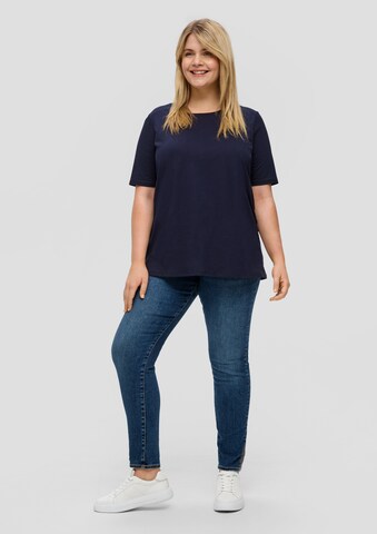 s.Oliver Red Label Big & Tall Skinny Jeans in Blau