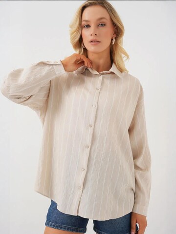 Bigdart Bluse in Beige
