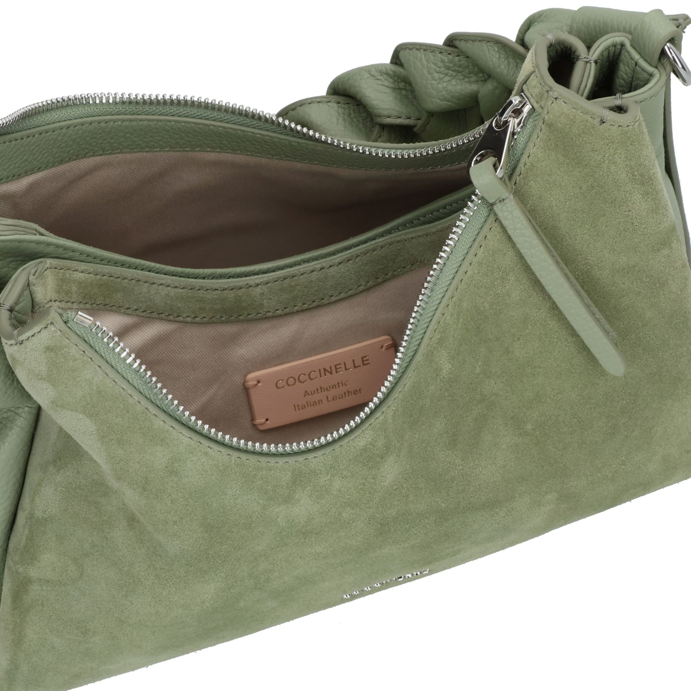 Borsa a mano 'Boheme' di Coccinelle in verde