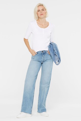 SENSES.THE LABEL Shirt in Weiß: Vorderseite