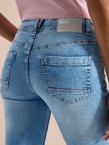 CECIL Slimfit Τζιν 'Scarlett' σε μπλε