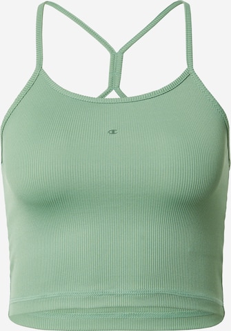 Champion Authentic Athletic Apparel - Top desportivo em verde: frente