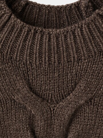 MANGO Pullover 'NOLITA' in Braun