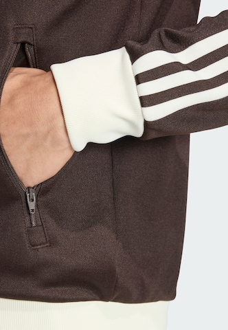 Veste de survêtement 'Classic' ADIDAS ORIGINALS en marron