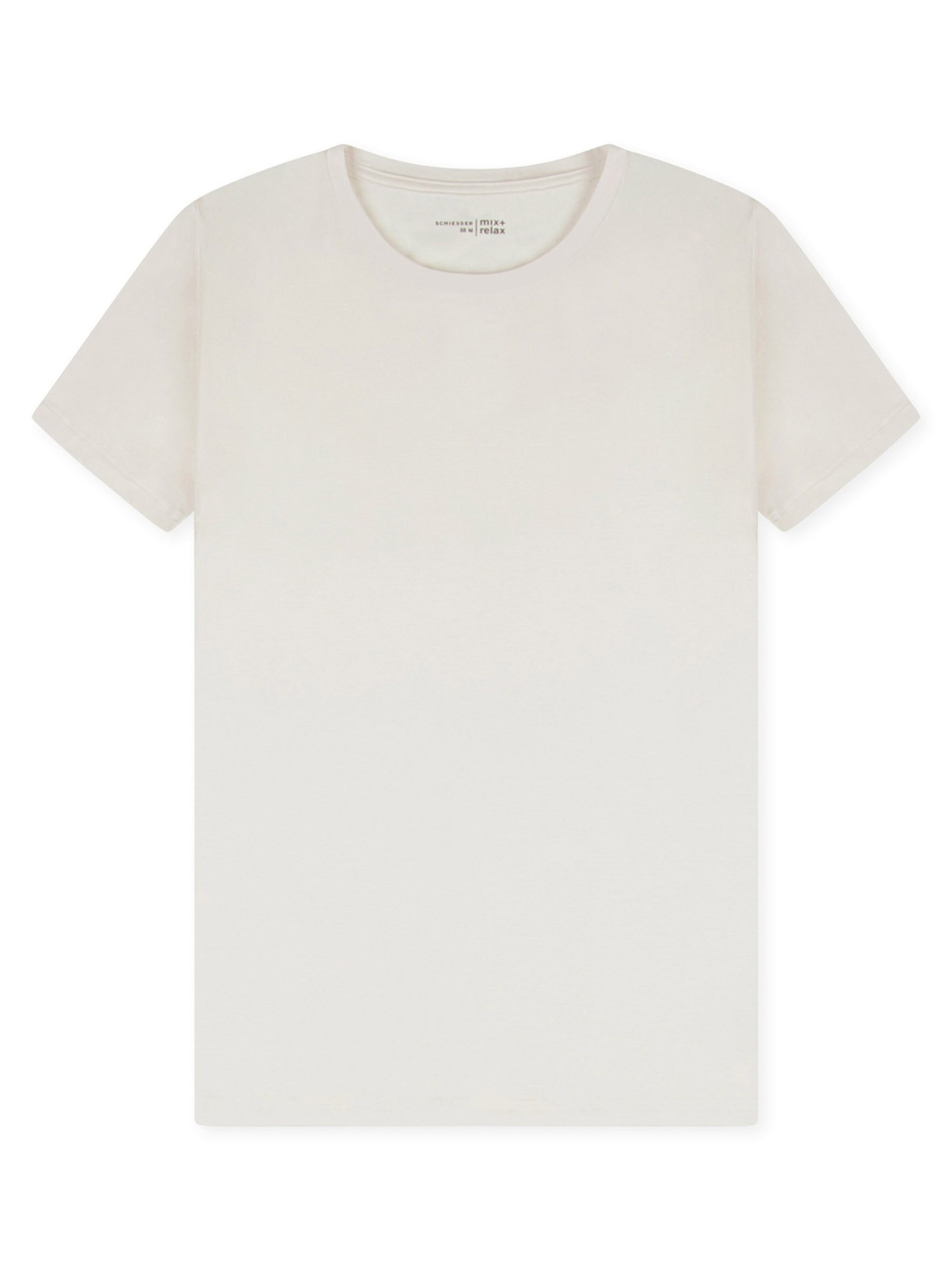 SCHIESSER Shirt ' Mix & Relax ' in Wit: voorkant