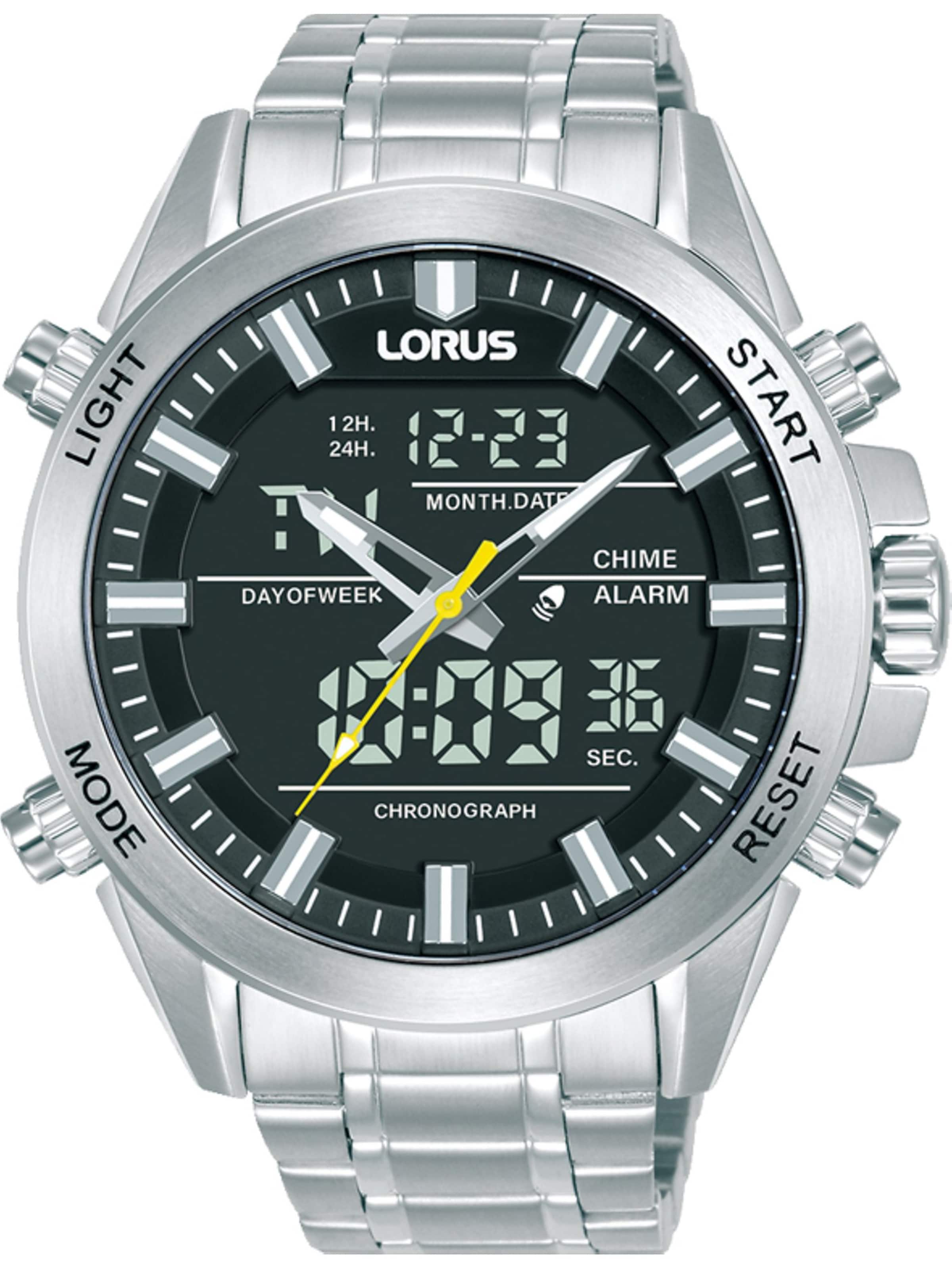 LORUS Uhr in Silber: Vorderseite