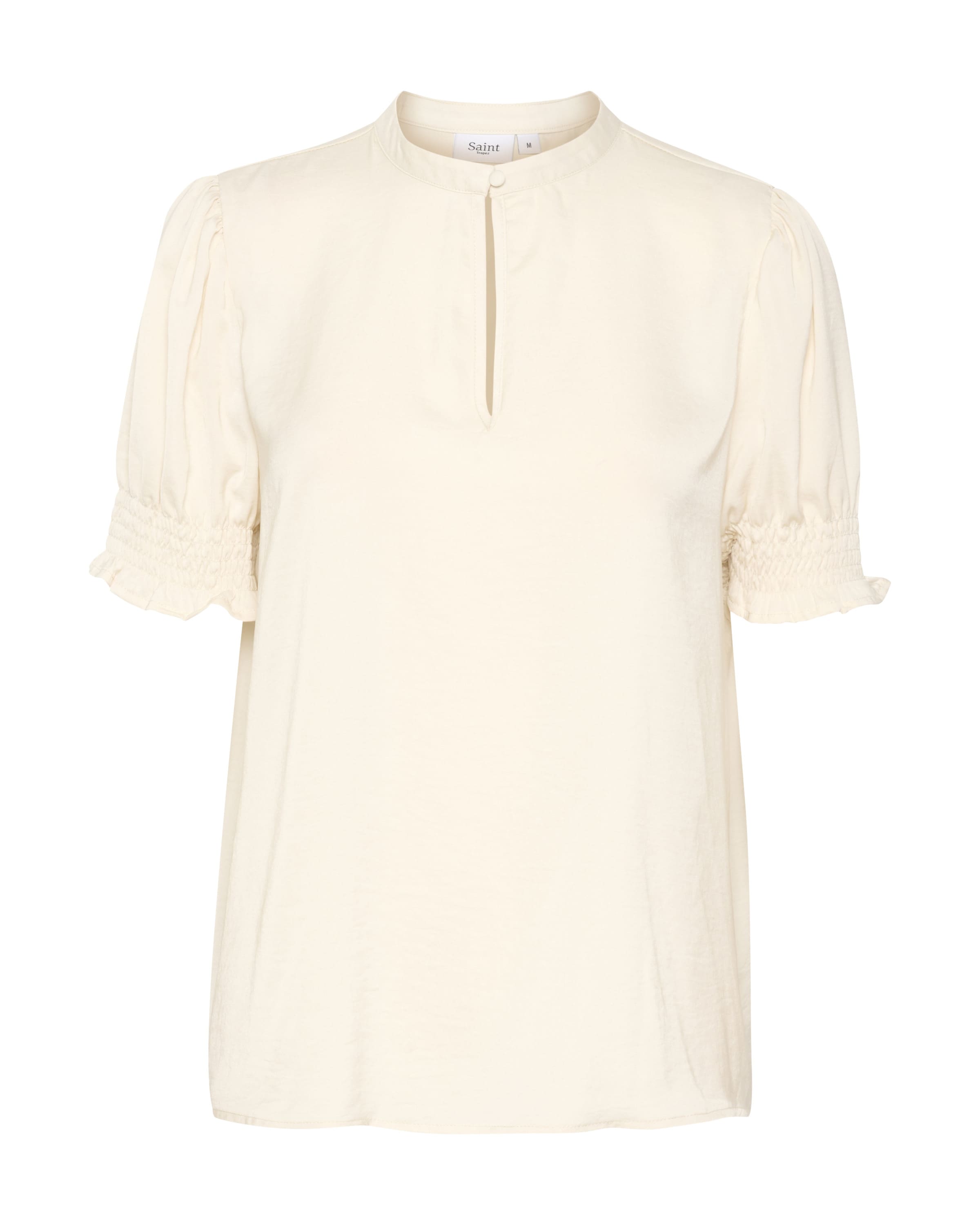 SAINT TROPEZ Bluse 'Nunni' i hvid: forside