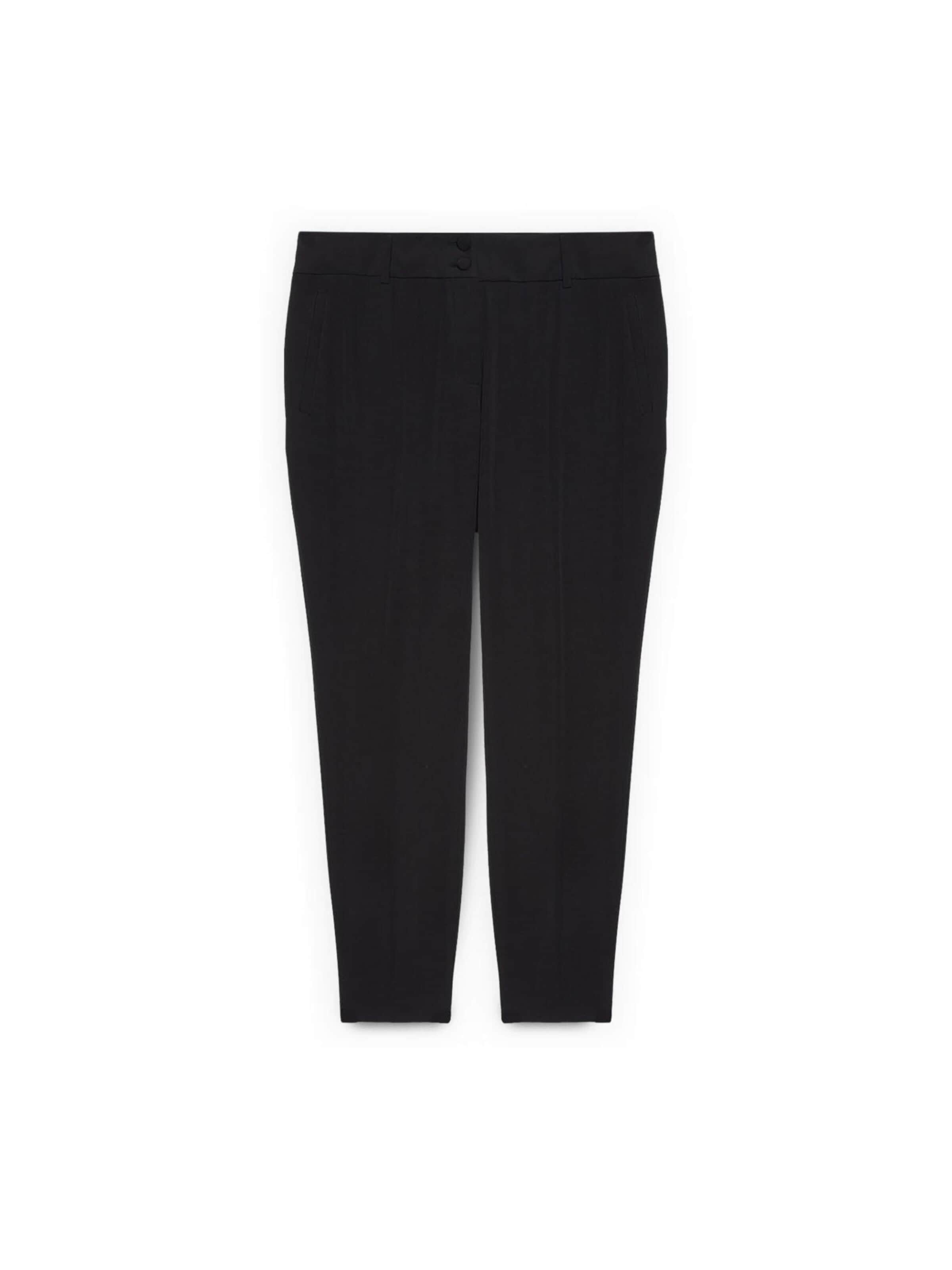 Fiorella Rubino Regular Pants in Black: front