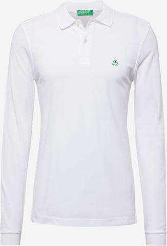 UNITED COLORS OF BENETTON Shirt in White: front