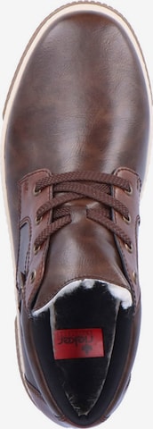 Rieker Lace-Up Boots in Brown