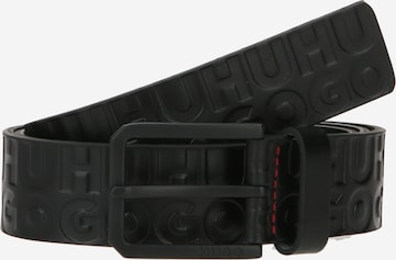 Ceinture 'Gengol' HUGO Red en noir : devant