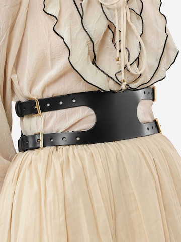 Haute Cuir Bælte 'Orin' i sort