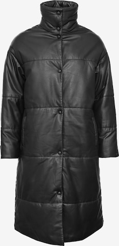 Manteau d’hiver Maze en noir : devant