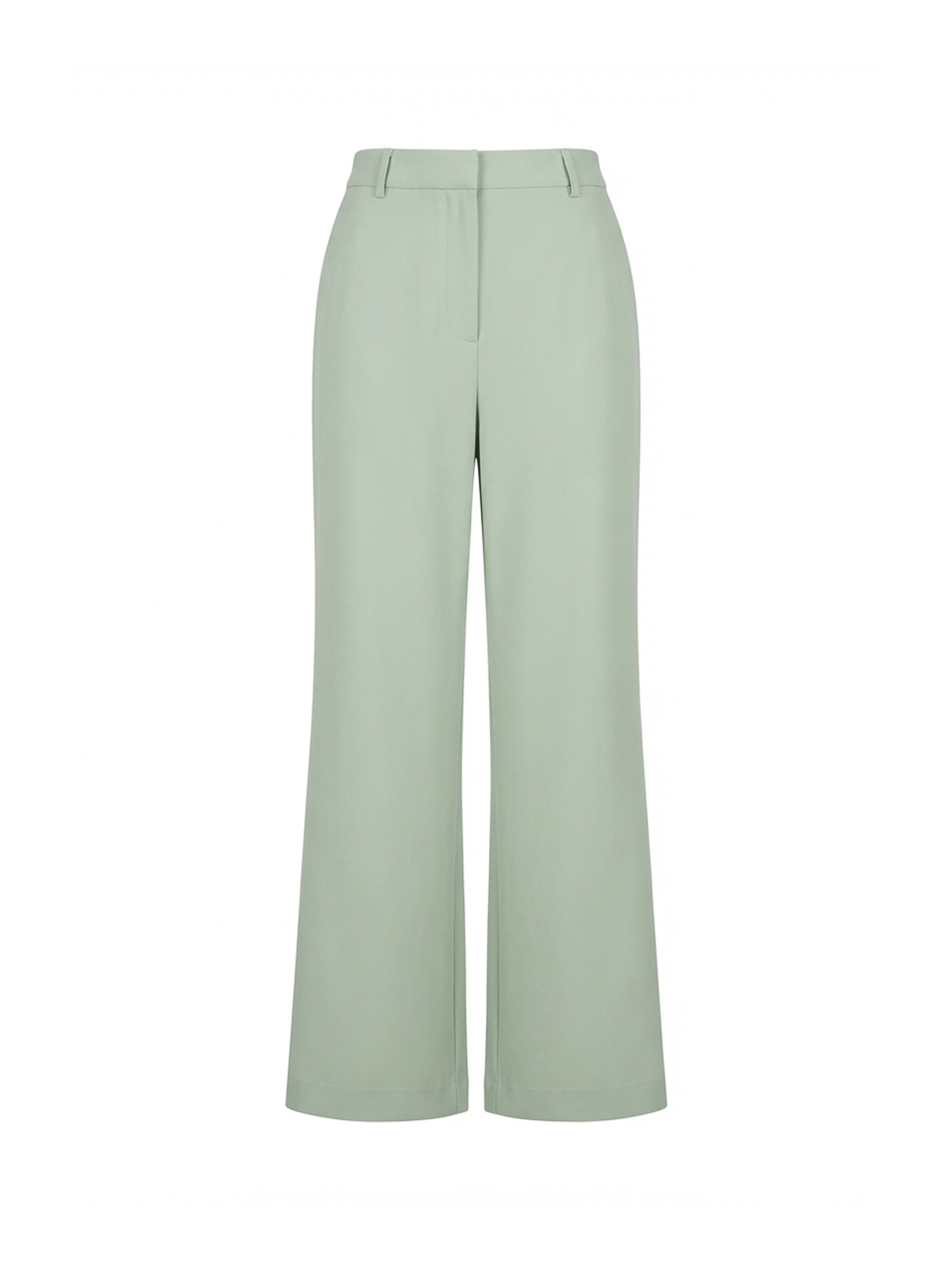 Guido Maria Kretschmer Women Широкий Плиссированные брюки 'Jana' в Зеленый: спереди