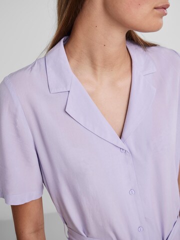 Robe-chemise 'Oliva' PIECES en violet