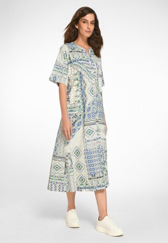 Green Cotton Jerseykleid Cotton in Mischfarben