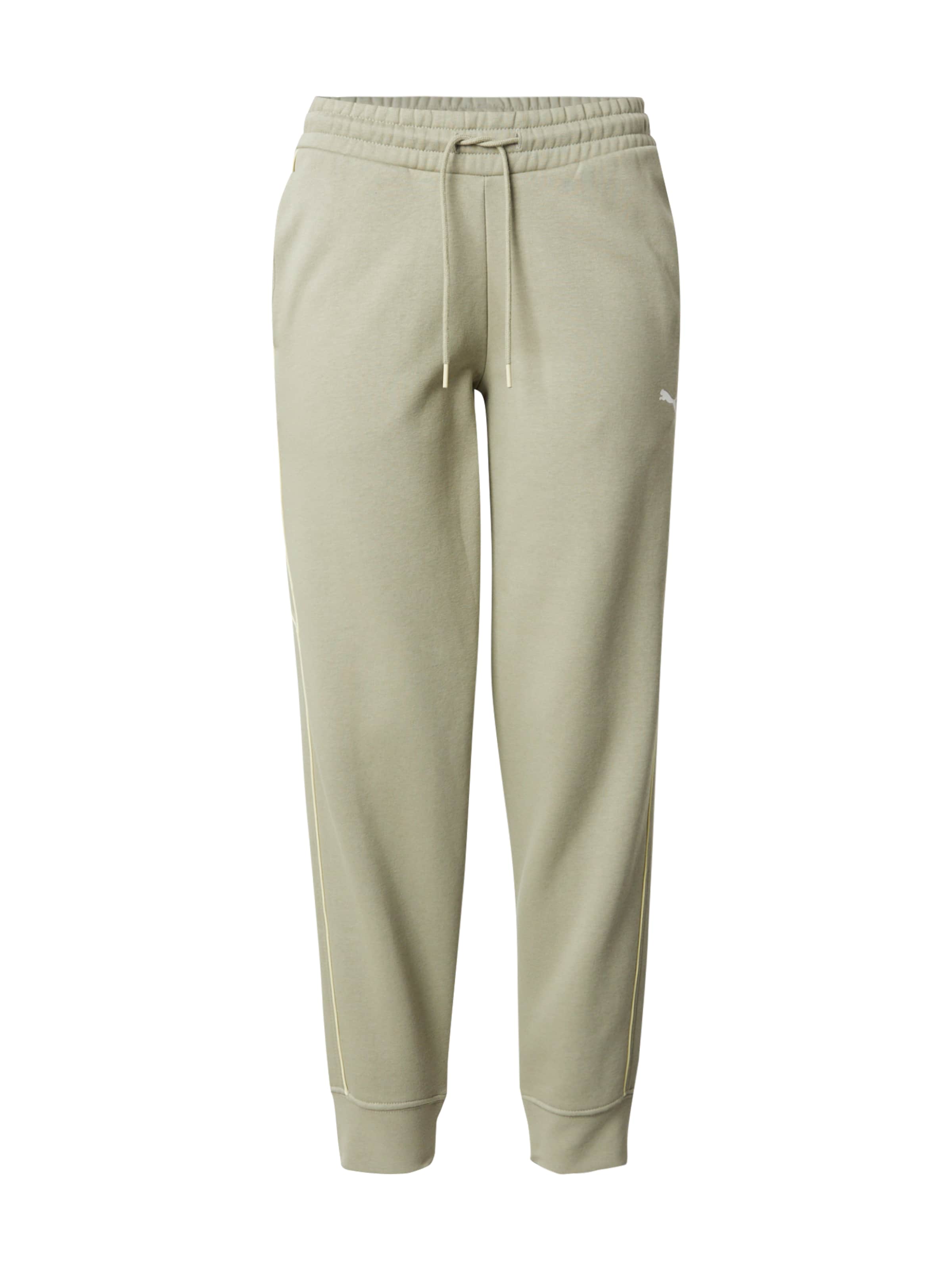 PUMA Regular Sportbyxa i grön: framsida