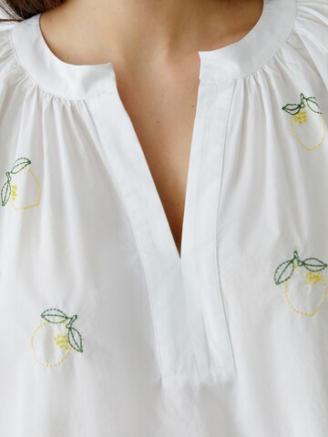 OUI Bluse in Weiß