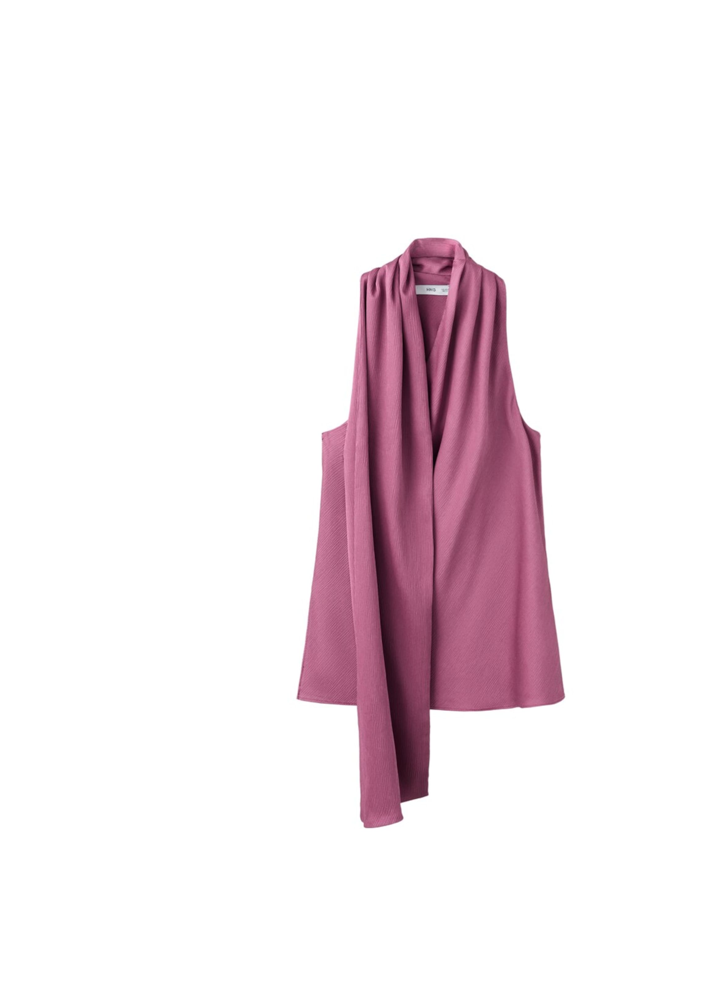 MANGO Top 'Greta' in Pink: front