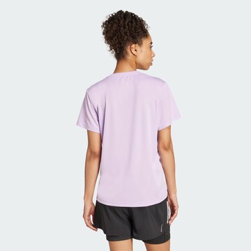 ADIDAS PERFORMANCE Functioneel shirt 'Run It' in Lila