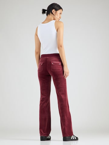 Juicy Couture Regular Hose 'DEL RAY' in Rot