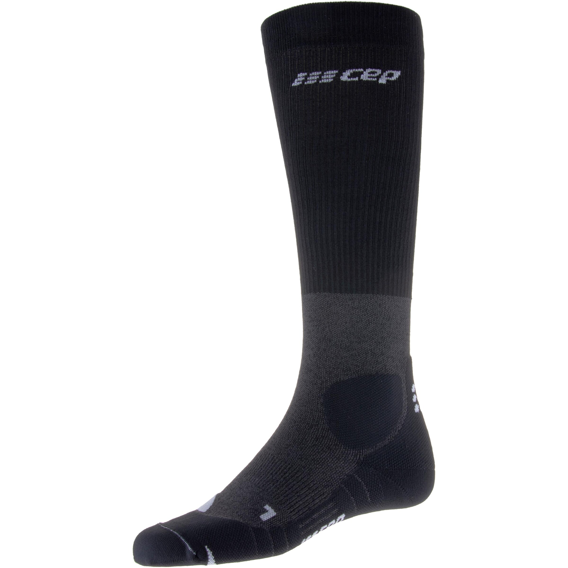 CEP Athletic Socks in Black: front