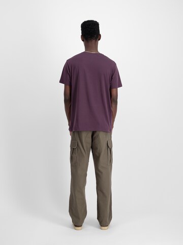 Maglietta di ALPHA INDUSTRIES in lilla