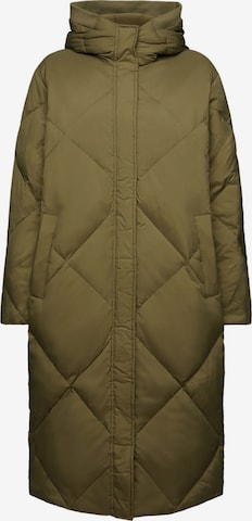 Manteau d’hiver ESPRIT en vert : devant